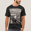 Suche nach der schrei edvard munch tshirts Schreien