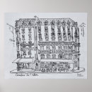 Suche nach paris szene poster Zeichn