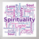 Suche nach spiritualität poster Lila