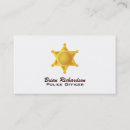 Suche nach gesetzesvollstreckung visitenkarten Polizei