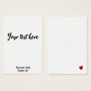 Suche nach rotes herz visitenkarten Schön