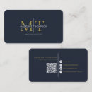 Suche nach modernes monogramm visitenkarten Sachbearbeiter