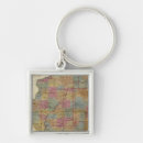 Suche nach illinois staat schlüsselanhänger Map