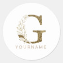 Suche nach g monogram aufkleber Blumenreich