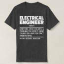 Suche nach elektroingenieur tshirts Spaß