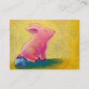 Suche nach niedliches schwein visitenkarten Rosa
