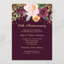 Suche nach 40 hochzeitstag einladungen Blumen