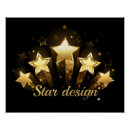 Suche nach schwarzer stern poster Star