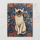 Suche nach siamese cat postkarten Vintag