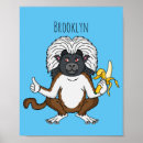 Suche nach bananen poster Illustration