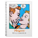 Suche nach vintage comic kleine notizbücher Für sie