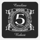 Suche nach 5 hochzeitstag aufkleber Für sie/ihn