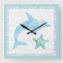 Suche nach delphine wanduhren Aquarell