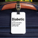 Suche nach diabetes gepäckanhänger Bewusstsein