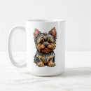 Suche nach yorkshire terrier cartoon tassen Welpe