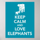 Suche nach blauer elefant poster Weiß