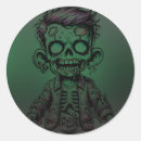 Suche nach grüner zombie aufkleber Schädel