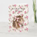 Suche nach rosa pferd karten Für sie