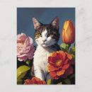 Suche nach katzenkunst postkarten Für sie