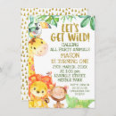 Suche nach safarigeburtstags party einladungen Dschungeltiere