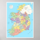 Suche nach irland karte poster Irisch