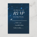 Suche nach nachthimmel rsvp karten Blau