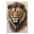 Suche nach lion head poster Tier