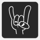 Suche nach schwermetall aufkleber Cartoon