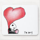 Suche nach panda liebe mousepads Herz
