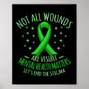 Suche nach geisteskrankheit poster Depression