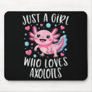 Suche nach kawaii mädchen mousepads Axolotl