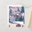 Suche nach schneebedeckte bäume postkarten Berg