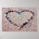 Suche nach herz strand poster Sandsand
