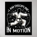 Suche nach bewegungen poster Karate