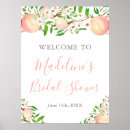 Suche nach pfirsich poster Brautparty