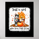 Suche nach mädchen und katze poster Katzen