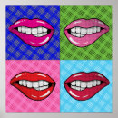 Suche nach lips poster Vintag