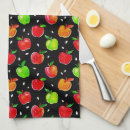 Suche nach roter apfel geschirr tücher Aquarell