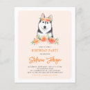 Suche nach husky einladungen Aquarell