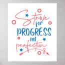 Suche nach perfektion poster Fortschritt