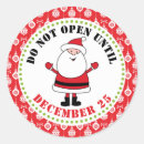 Suche nach dezember aufkleber Santa claus