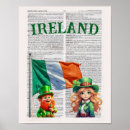 Suche nach irland poster Flagge