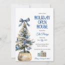 Suche nach blaue weihnachtsbäume einladungen Elegant