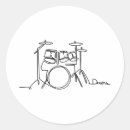 Suche nach drummer aufkleber Trommel