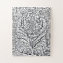 Suche nach weißer tiger puzzle Tier