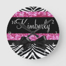 Suche nach zebra wanduhren Rosa