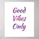 Suche nach nur gute schwingungen poster Inspirierend