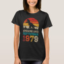 Suche nach 43 geburtstags tshirts 1979