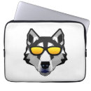 Suche nach sibirischer husky laptop schutzhüllen Tier