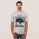 Suche nach amerikanischer bison tshirts Western